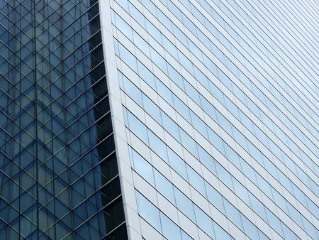 Business glass building design