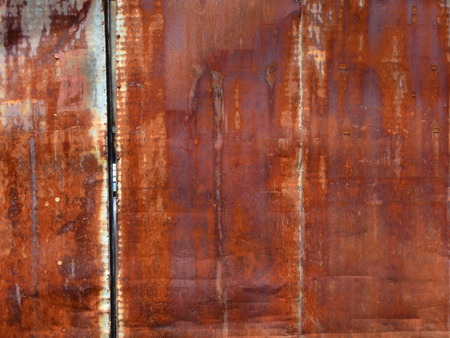 rust on metal door texture background