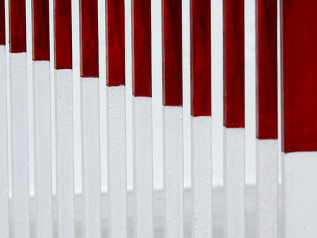 metal fence closeup