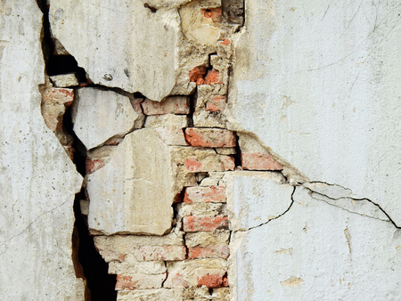old damage wall textureの写真素材