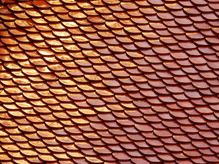 tile roof patternの写真素材