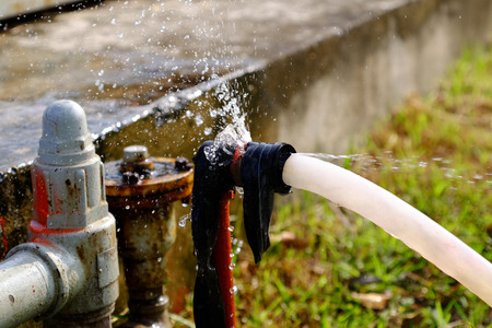 leaking of faucetの写真素材