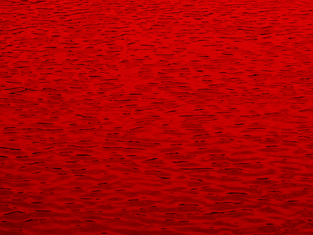 abstract red water wave texture backgroundの写真素材