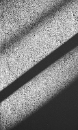 shadow on white wallの写真素材
