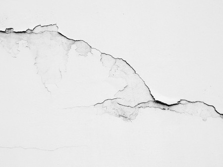 white wall with crack texture background