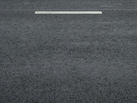 asphalt road with white line texture