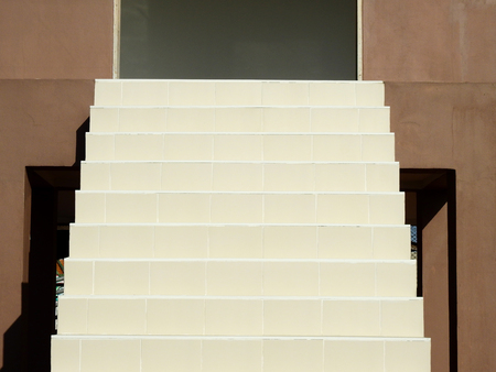 external yellow staircase textureの写真素材