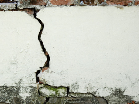 crack wall textureの写真素材