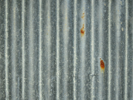 old zinc galvanized with rust textureの写真素材