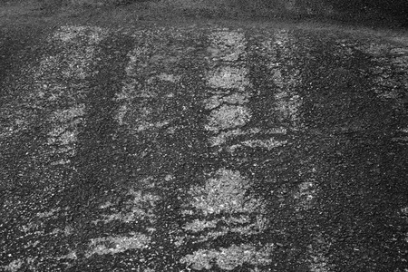 old asphalt road textureの写真素材