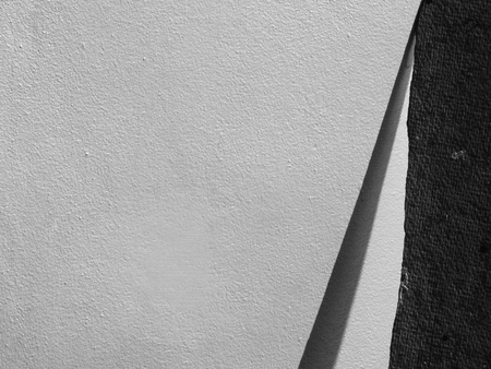 shadow on white wall backgroundの写真素材