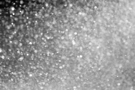 blur splash of water drop black and white styleの写真素材