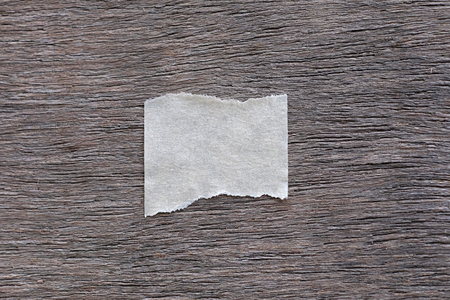 sticky tape on old wood board texture