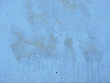 dirty blue wall backgroundの写真素材