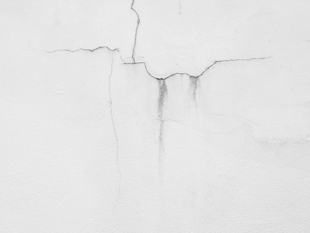crack white wall backgroundの写真素材