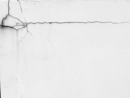 crack white wall backgroundの写真素材
