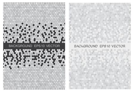 Abstract white and gray vector backgroundのイラスト素材
