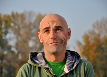 Sad faceの写真素材