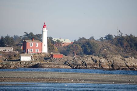 west coast lighthouseの写真素材