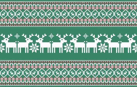 Christmas and New Year pattern