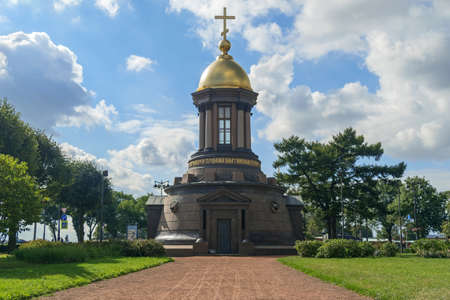The chapel at Trinity square in St. Petersburg