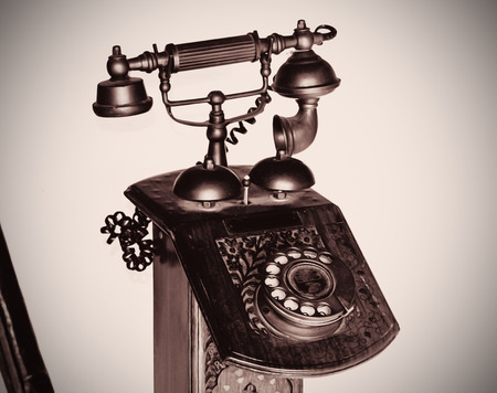 classic telephone collection.の写真素材