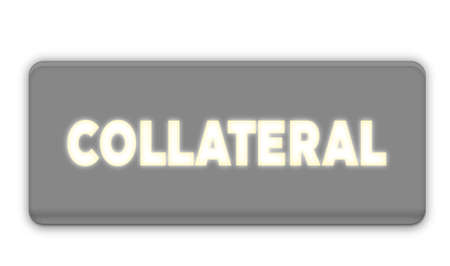 Collateral Text for Title or Headline. In 3D Fancy Fun and Futuristic styleの写真素材