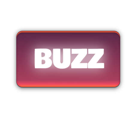 Buzz Text for Title or Headline. In 3D Fancy Fun and Futuristic styleの写真素材