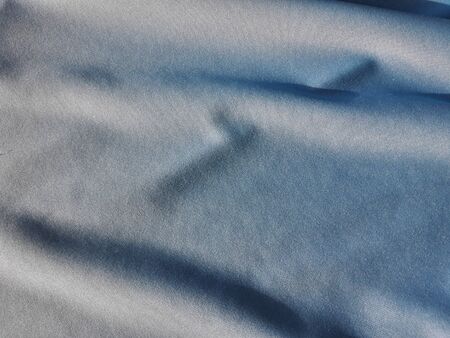 Shallow focus Background blue surface fabric luxury