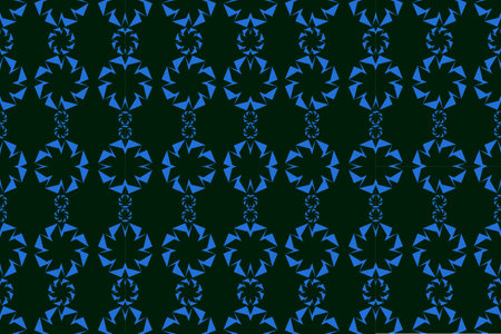 green and black background for making gift wrapping paperのイラスト素材