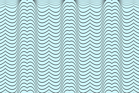 Pattern background from geometric shapes, black and blue stripes. For destroying gift wrap book cover clothes table cloth.のイラスト素材