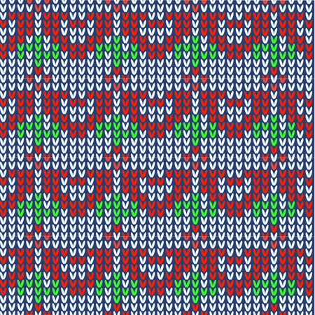 Fabric patterns from geometric shapes Arrange them in a netting pattern crochet, alternating colors.のイラスト素材