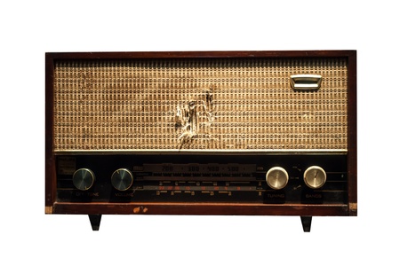 Old radioの写真素材
