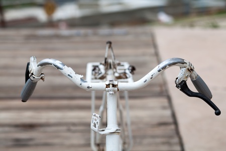 old bicycleの写真素材