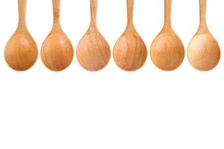 wooden spoonsの写真素材