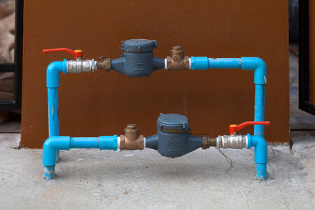 Water meterの写真素材