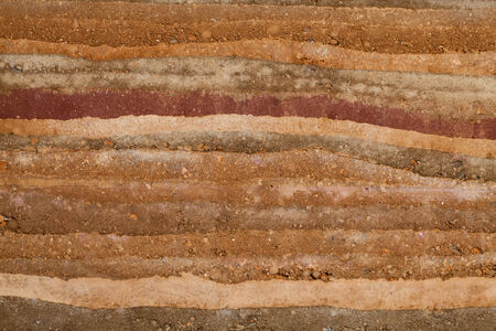 Background texture of stone layer wall.の写真素材