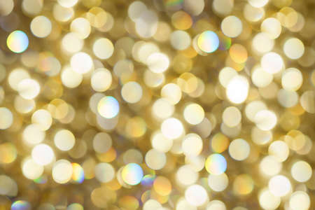 Abstract circular bokeh background of lightの写真素材