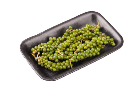 green color black pepper
