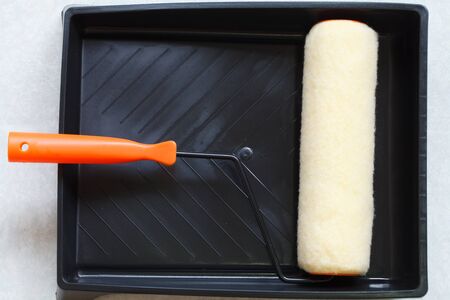 Roller paint brushの写真素材