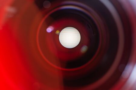 The lens camera  
Dimension of color circle looks like stars and anachors.の写真素材