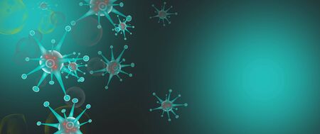 Bacteria. Serious germs And dangerous to people And lung health The spread of disease.