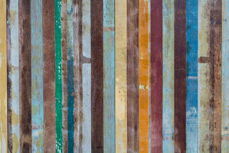 Wood pattern, house wall colorの写真素材
