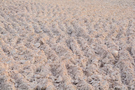 Farmland and plow