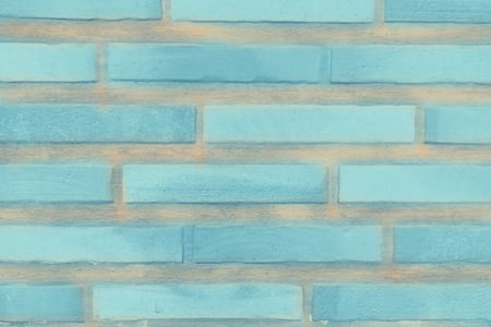 The blue brick texture vintage backgroundの写真素材