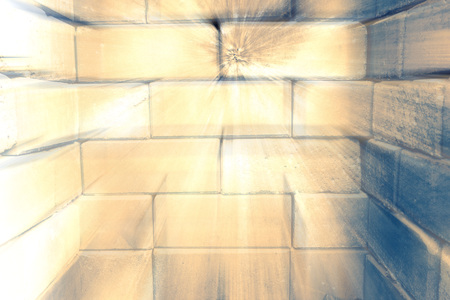 The old brick texture backgroundの写真素材