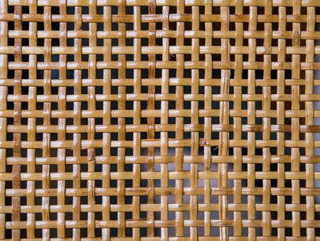 wickerwork from  stalks of rattan made in Thailand