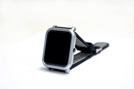 Close up of smart watch