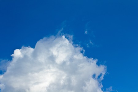 Blue skyの写真素材