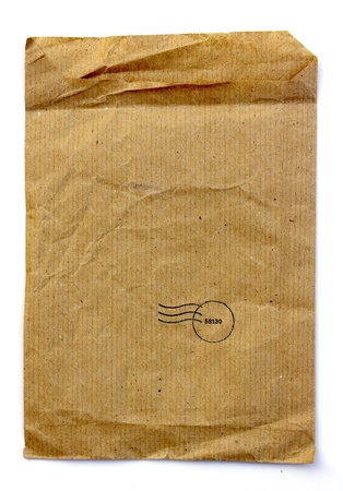 This is Brown Bag, a recycle material の写真素材